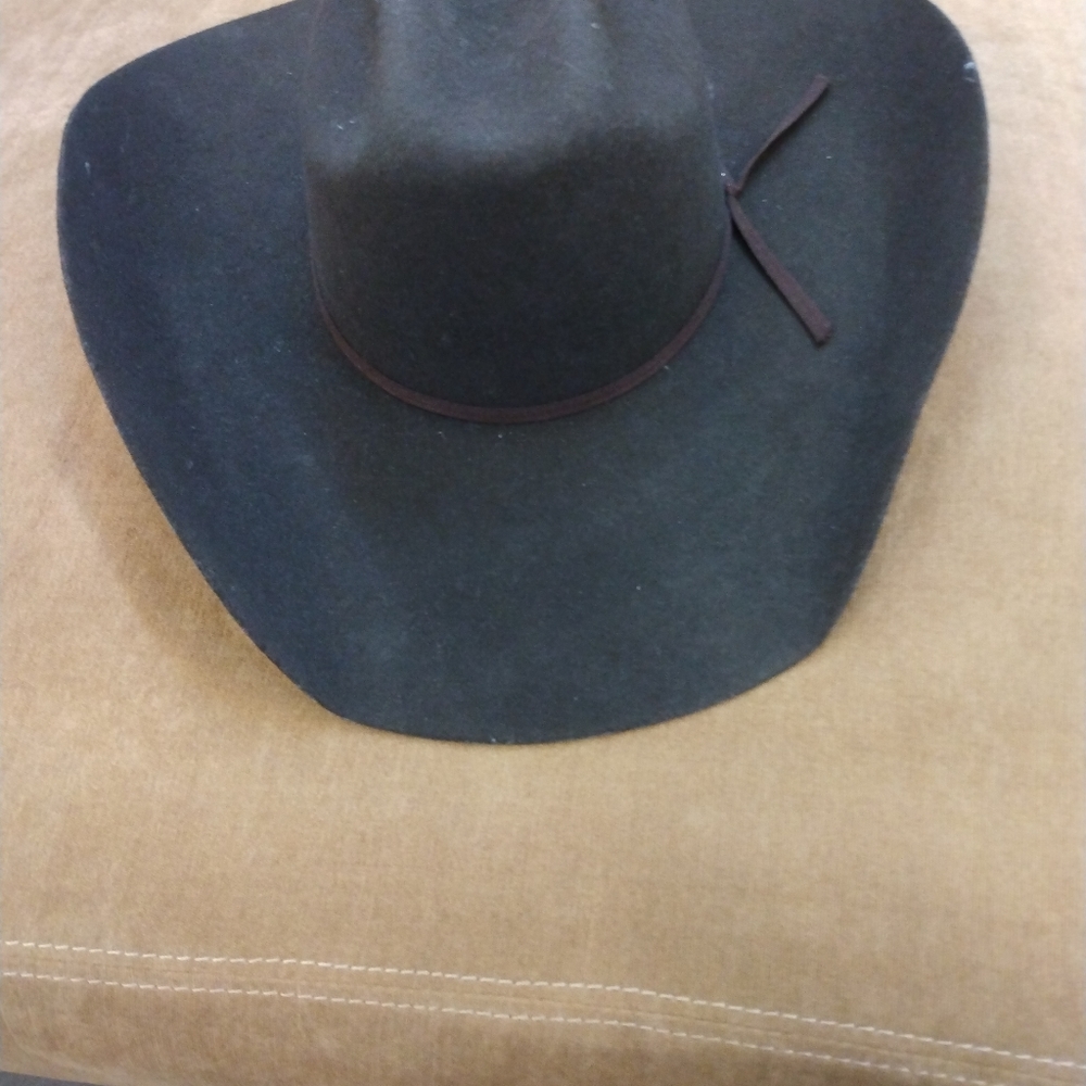 Cavenders Men Brown Felt Ranch Collection Cowboy Hat 6/7/8
